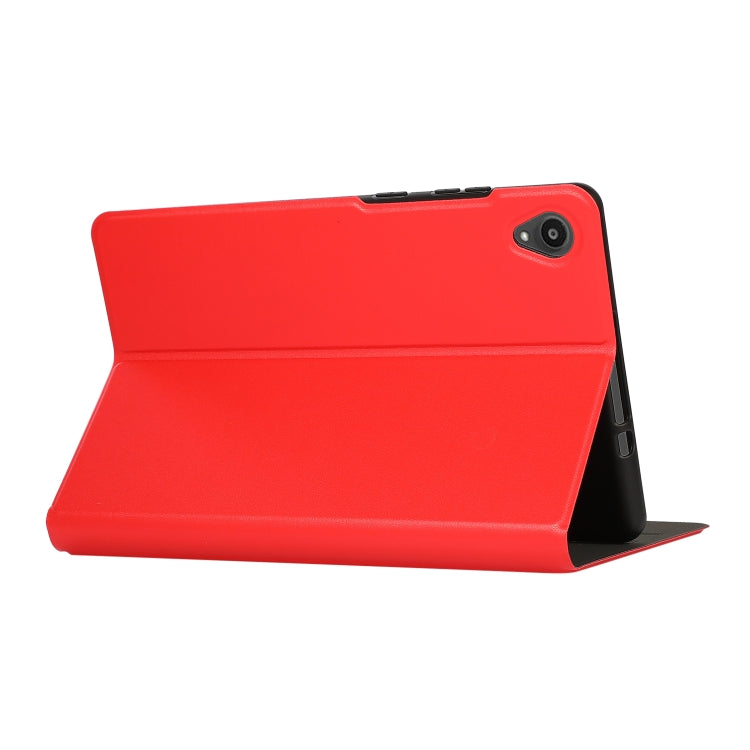 For Lenovo Tab M8 8705/8505 Voltage Craft Texture TPU Horizontal Flip Protective Case with Holder(Red) - Lenovo by buy2fix | Online Shopping UK | buy2fix