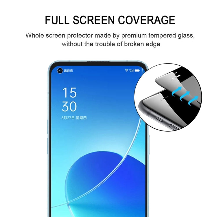 For OPPO Reno6 5G / Reno7 5G / Reno7 SE 5G / A96 25 PCS Full Glue Full Screen Tempered Glass Film - OPPO Tempered Glass by buy2fix | Online Shopping UK | buy2fix