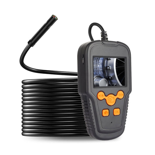 P60A 8mm 1080P 2.4 inch IPS Screen IP68 Waterproof HD Digital Endoscope, Length:5m Hard Cable by buy2fix