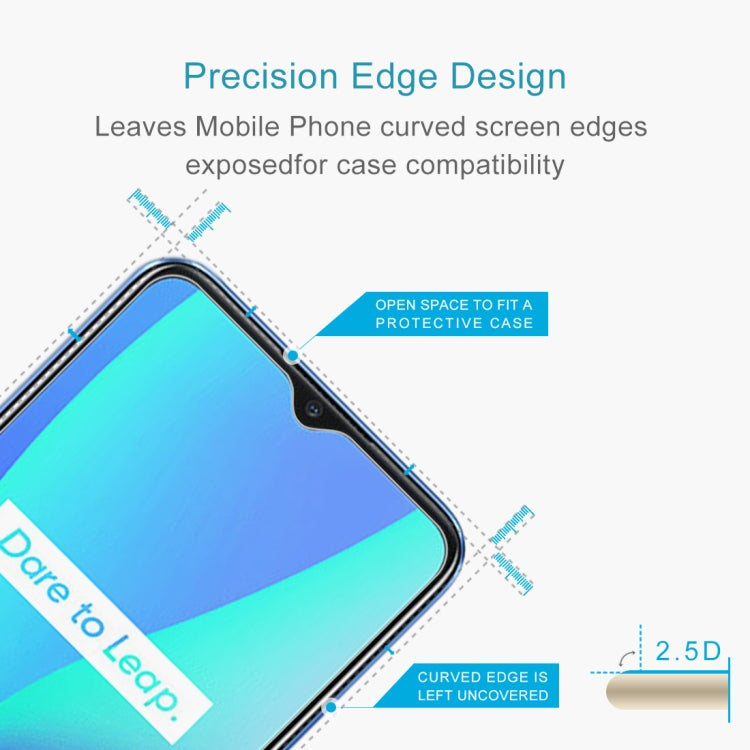 For OPPO Realme C15 0.26mm 9H 2.5D Tempered Glass Film - Realme Tempered Glass by DIYLooks | Online Shopping UK | buy2fix