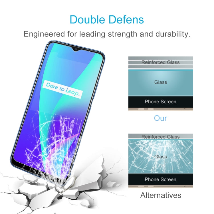 For OPPO Realme C15 0.26mm 9H 2.5D Tempered Glass Film - Realme Tempered Glass by DIYLooks | Online Shopping UK | buy2fix