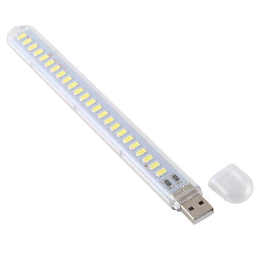 3W 24LEDs 5V 200LM USB LED Book Light Portable Night Light White Light - USB Light by buy2fix | Online Shopping UK | buy2fix
