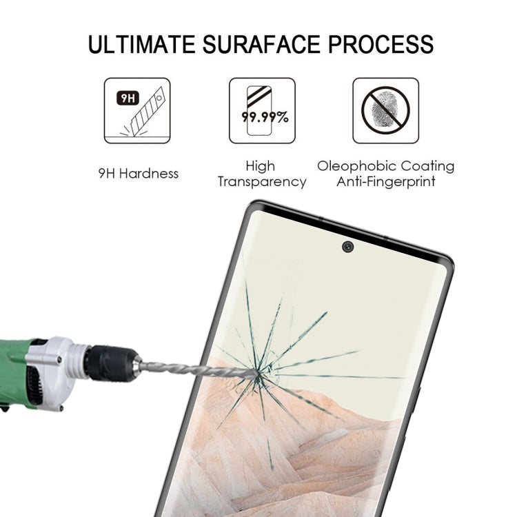 For Google Pixel 6 Pro Edge Glue 3D Curved Edge Full Screen Tempered Glass Film - Google Tempered Glass by buy2fix | Online Shopping UK | buy2fix