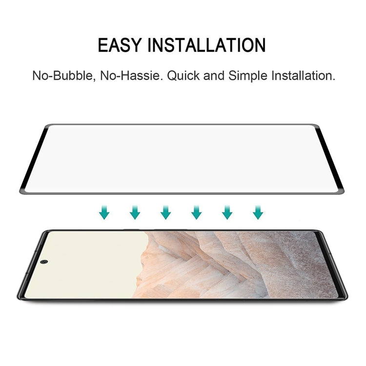 For Google Pixel 6 Pro Edge Glue 3D Curved Edge Full Screen Tempered Glass Film - Google Tempered Glass by buy2fix | Online Shopping UK | buy2fix
