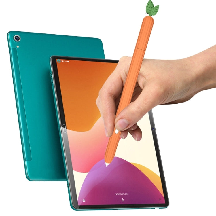 For Samsung Galaxy Tab S6 Lite P610 / P615 Fruit and Vegetable Shape Stylus Silicone Protective Case(Small Grapes) - Pencil Accessories by buy2fix | Online Shopping UK | buy2fix