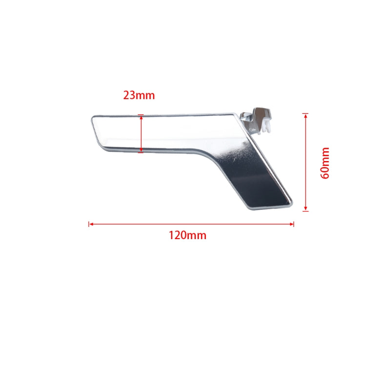 A5287-01 Car Bright Inside Left Side Door Handle 2047201763 for Mercedes-Benz - Door Handles by buy2fix | Online Shopping UK | buy2fix