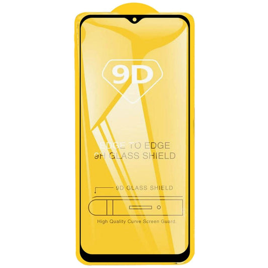 For Samsung Galaxy A22 5G 25 PCS 9D Full Glue Full Screen Tempered Glass Film by buy2fix