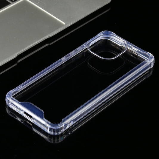 For Xiaomi Mi 11 Four-corner Shockproof Transparent TPU + PC Protective Case by buy2fix