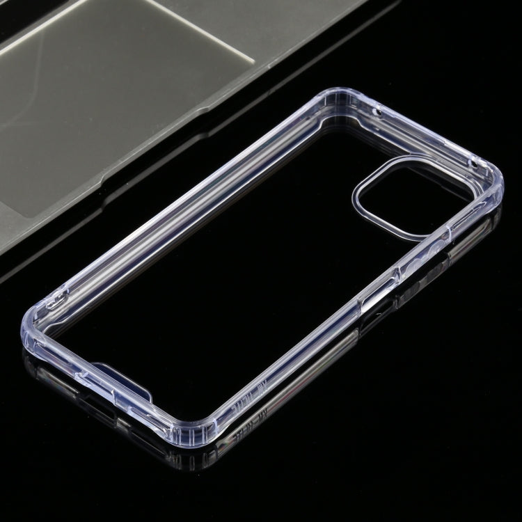For Xiaomi Mi 11 Lite Four-corner Shockproof Transparent TPU + PC Protective Case - Xiaomi Cases by buy2fix | Online Shopping UK | buy2fix