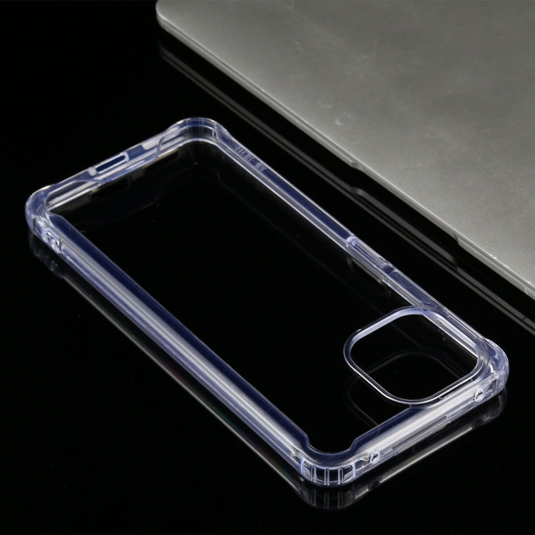 For Xiaomi Mi 11 Lite Four-corner Shockproof Transparent TPU + PC Protective Case - Xiaomi Cases by buy2fix | Online Shopping UK | buy2fix