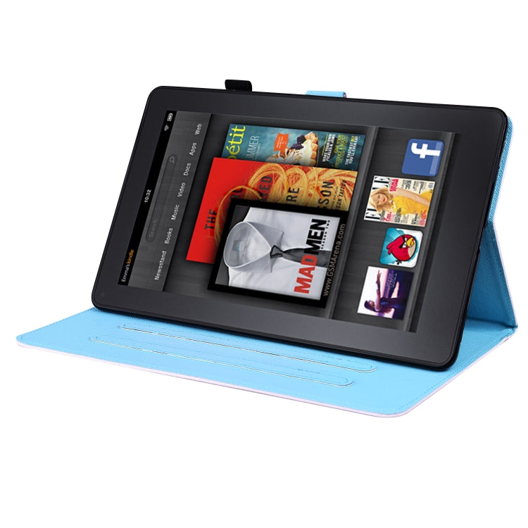 For Amazon Kindle Paperwhite 4 / 3 / 2 / 1 Animal Pattern Horizontal Flip Leather Case with Holder & Card Slots & Photo Frame & Sleep / Wake-up Function(Cycling Panda) - Amazon by buy2fix | Online Shopping UK | buy2fix