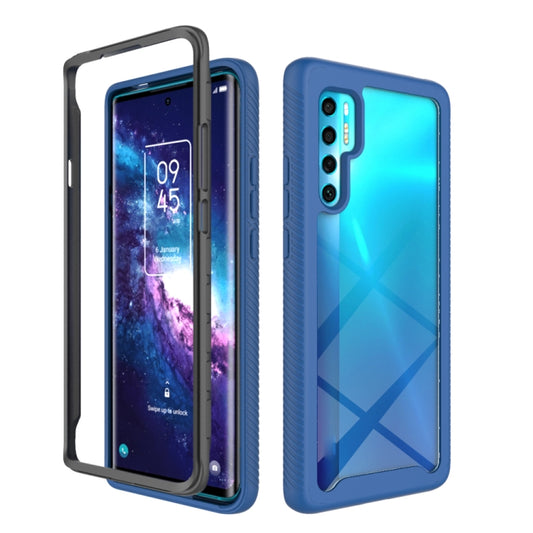 For TCL 20 Pro 5G Starry Sky Solid Color Series Shockproof PC + TPU Case (Blue) - TCL by buy2fix | Online Shopping UK | buy2fix