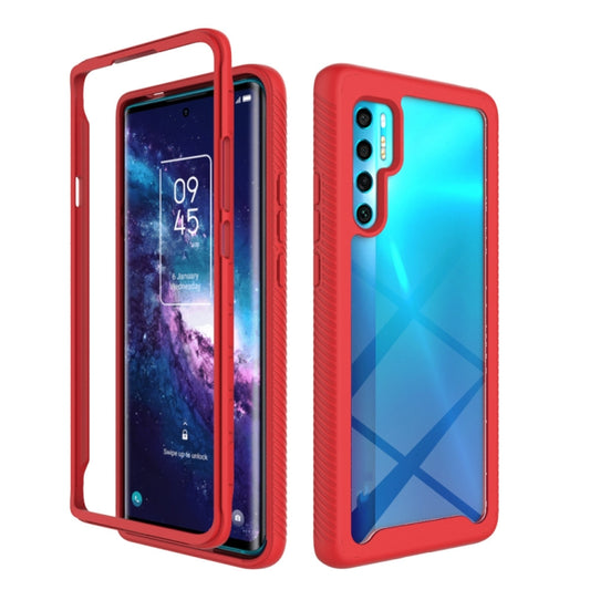 For TCL 20 Pro 5G Starry Sky Solid Color Series Shockproof PC + TPU Case (Red) - TCL by buy2fix | Online Shopping UK | buy2fix