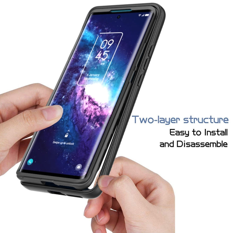 For TCL 20 Pro 5G Starry Sky Solid Color Series Shockproof PC + TPU Case (Red) - TCL by buy2fix | Online Shopping UK | buy2fix