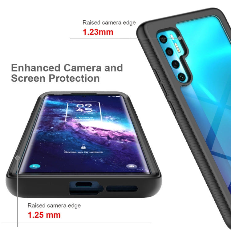 For TCL 20 Pro 5G Starry Sky Solid Color Series Shockproof PC + TPU Case (Red) - TCL by buy2fix | Online Shopping UK | buy2fix