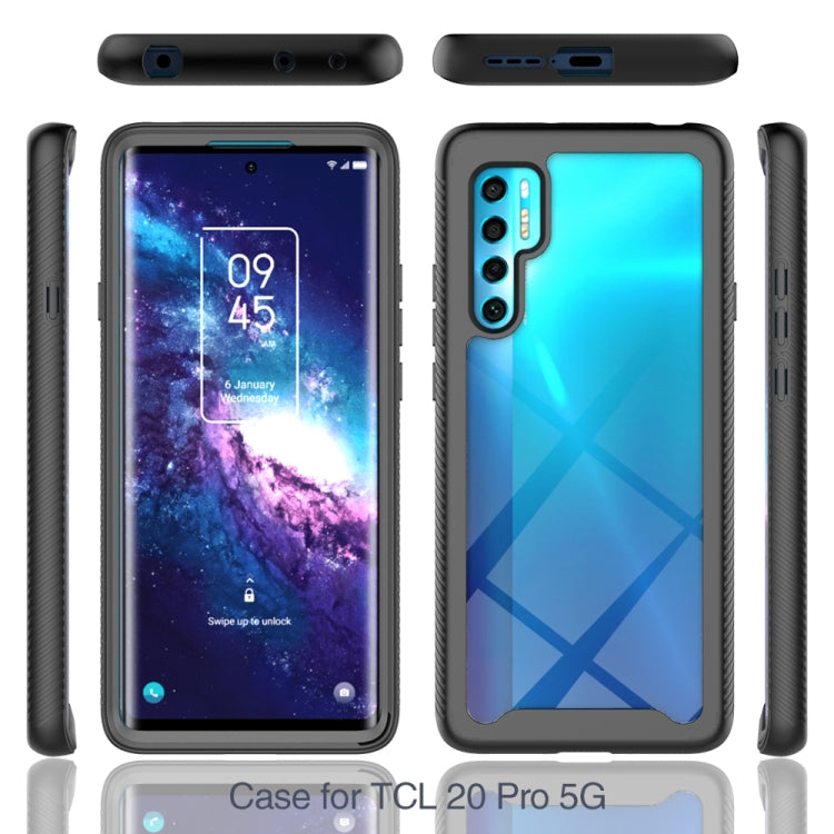 For TCL 20 Pro 5G Starry Sky Solid Color Series Shockproof PC + TPU Case (Blue) - TCL by buy2fix | Online Shopping UK | buy2fix