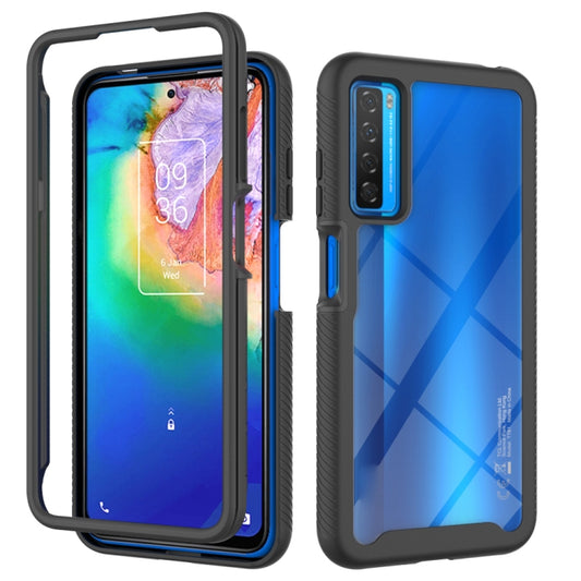 For TCL 20s Starry Sky Solid Color Series Shockproof PC + TPU Case(Black) - TCL by buy2fix | Online Shopping UK | buy2fix