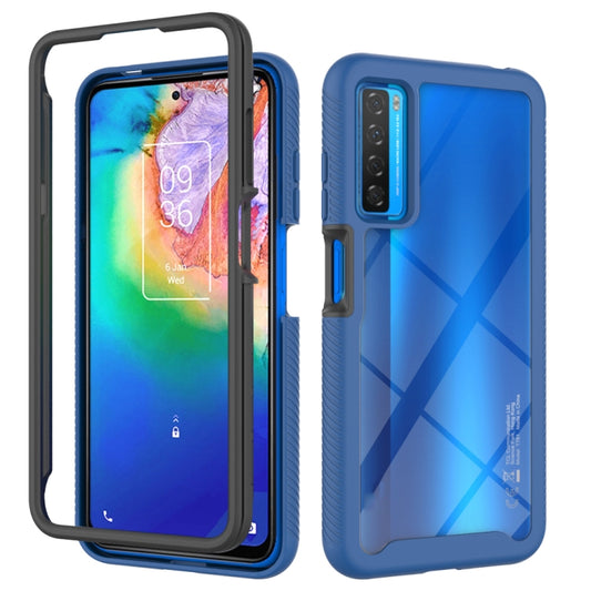 For TCL 20s Starry Sky Solid Color Series Shockproof PC + TPU Case (Blue) - TCL by buy2fix | Online Shopping UK | buy2fix