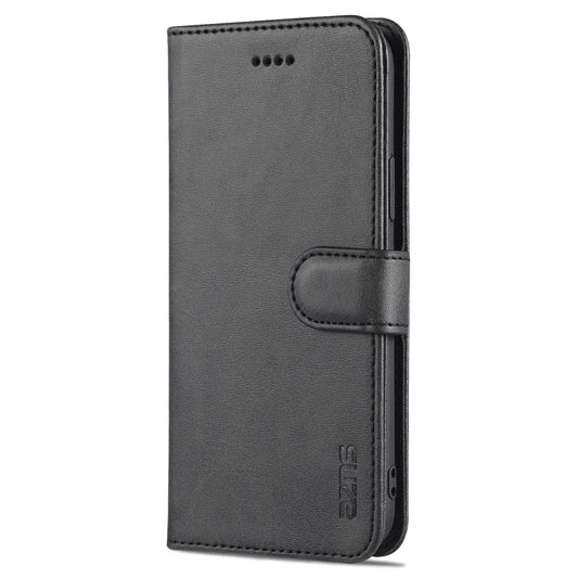 For iPhone 11 Pro AZNS Skin Feel Calf Texture Horizontal Flip Leather Casewith Card Slots & Holder & Wallet (Black) by AZNS