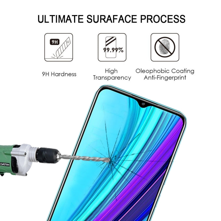 For OPPO Realme Narzo 30A / Narzo 20A / Narzo 20 Full Glue Full Cover Screen Protector Tempered Glass Film - Realme Tempered Glass by buy2fix | Online Shopping UK | buy2fix