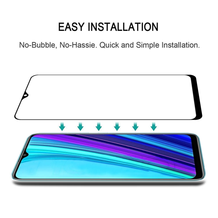 For OPPO Realme Narzo 30A / Narzo 20A / Narzo 20 Full Glue Full Cover Screen Protector Tempered Glass Film - Realme Tempered Glass by buy2fix | Online Shopping UK | buy2fix