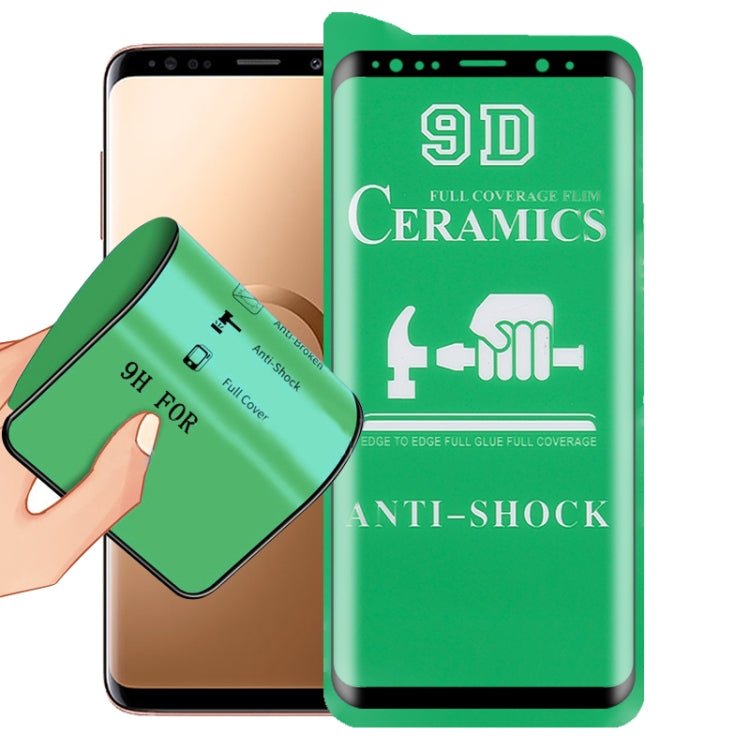 For Samsung Galaxy S9+ 9D Full Screen Full Glue Ceramic Film - Galaxy Tempered Glass by buy2fix | Online Shopping UK | buy2fix