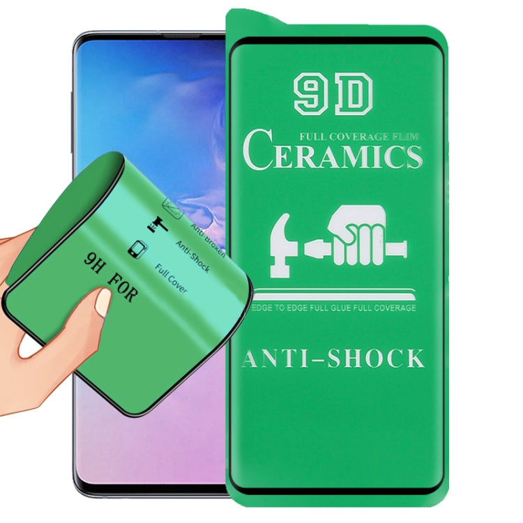 For Samsung Galaxy S10 9D Full Screen Full Glue Ceramic Film - Galaxy Tempered Glass by buy2fix | Online Shopping UK | buy2fix