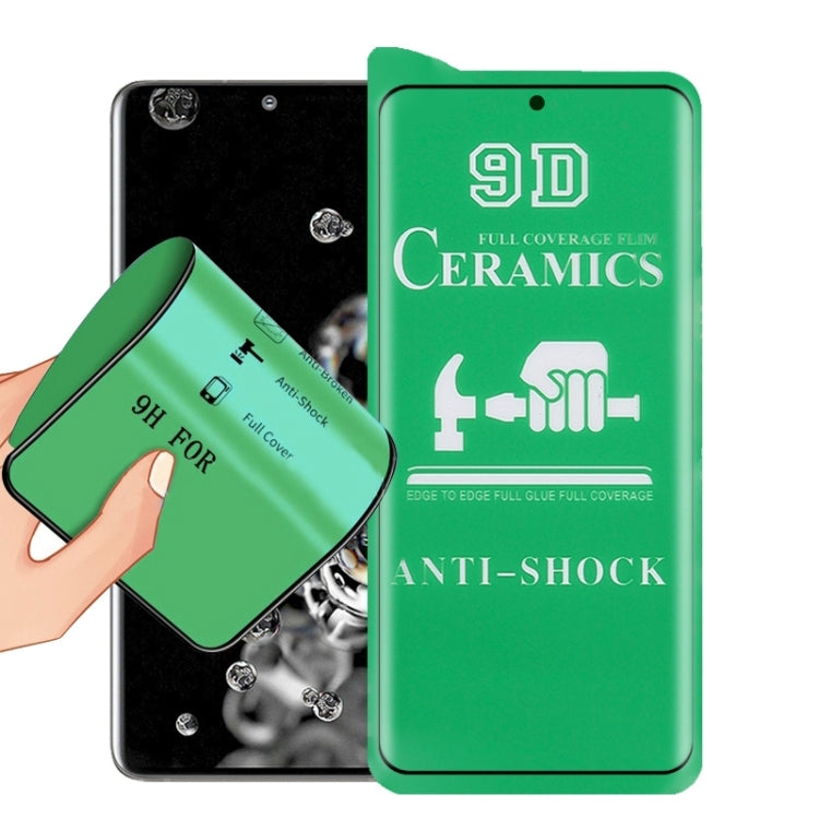 For Samsung Galaxy S20 Ultra 9D Full Screen Full Glue Ceramic Film - Galaxy Tempered Glass by buy2fix | Online Shopping UK | buy2fix