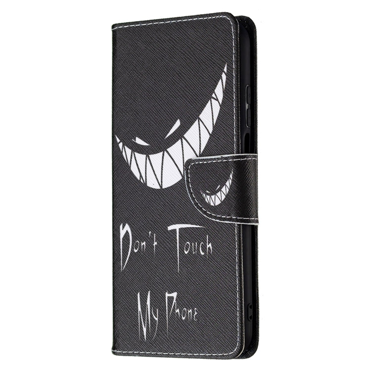 For Nokia X10 / X20 Colored Drawing Pattern Horizontal Flip Leather Case with Holder & Card Slots & Wallet(Smirk) - Nokia Cases by buy2fix | Online Shopping UK | buy2fix