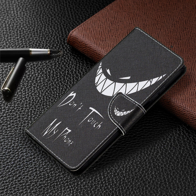 For Nokia X10 / X20 Colored Drawing Pattern Horizontal Flip Leather Case with Holder & Card Slots & Wallet(Smirk) - Nokia Cases by buy2fix | Online Shopping UK | buy2fix