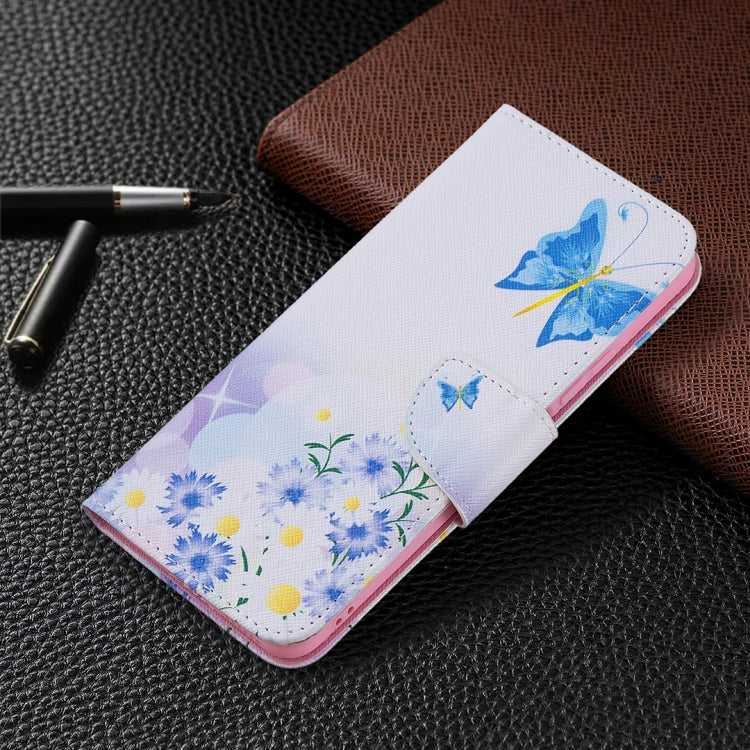 For Xiaomi Mi 11 Lite Colored Drawing Pattern Horizontal Flip Leather Case with Holder & Card Slots & Wallet(Butterfly Love) - Xiaomi Cases by buy2fix | Online Shopping UK | buy2fix