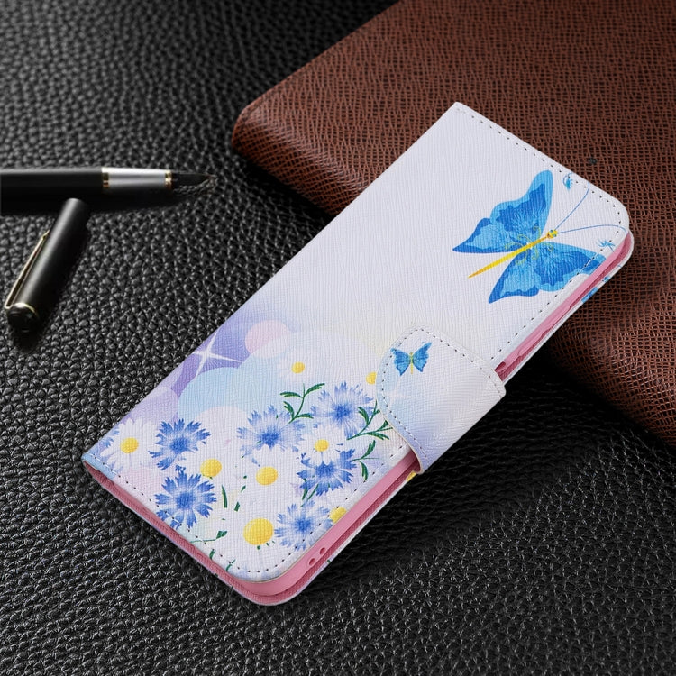 For Xiaomi Poco M3 Pro / Redmi Note 10 5G Colored Drawing Pattern Horizontal Flip Leather Case with Holder & Card Slots & Wallet(Butterfly Love) - Xiaomi Cases by buy2fix | Online Shopping UK | buy2fix