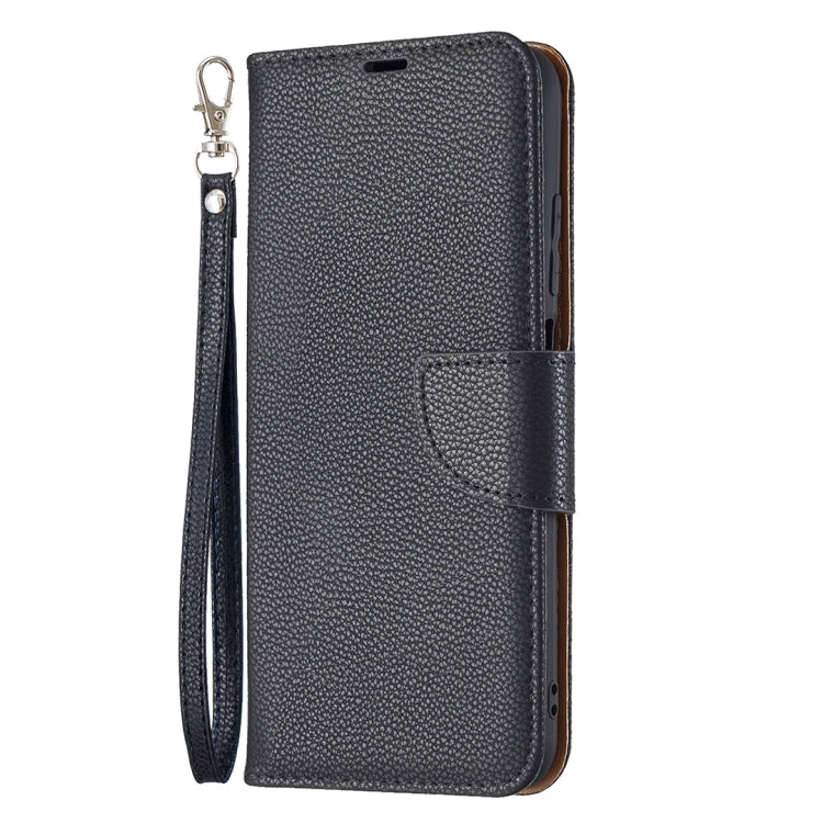 For Xiaomi Poco M3 Pro / Redmi Note 10 5G Litchi Texture Pure Color Horizontal Flip Leather Case with Holder & Card Slots & Wallet & Lanyard(Black) - Xiaomi Cases by buy2fix | Online Shopping UK | buy2fix