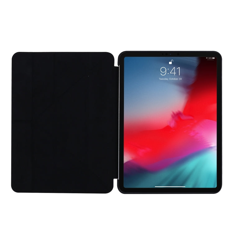 For iPad Pro 11 2022 / 2021 TPU Horizontal Deformation Flip Leather Tablet Case with Holder(Dark Green) - iPad Pro 11 (2022/2021) Cases by buy2fix | Online Shopping UK | buy2fix