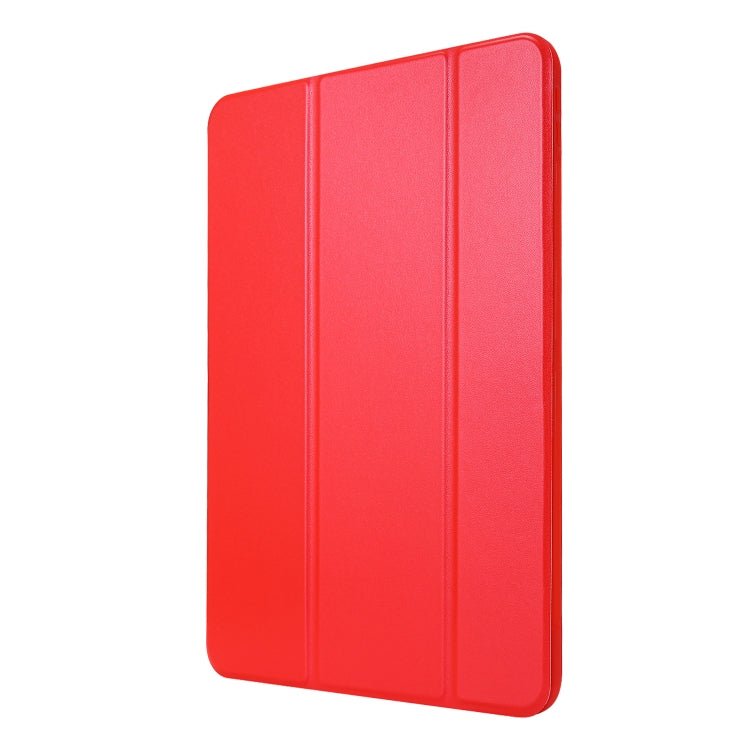 For iPad Pro 11 2022 / 2021 3-folding Horizontal Flip PU Leather + Honeycomb TPU Shockproof Tablet Case with Holder(Red) - iPad Pro 11 (2022/2021) Cases by buy2fix | Online Shopping UK | buy2fix
