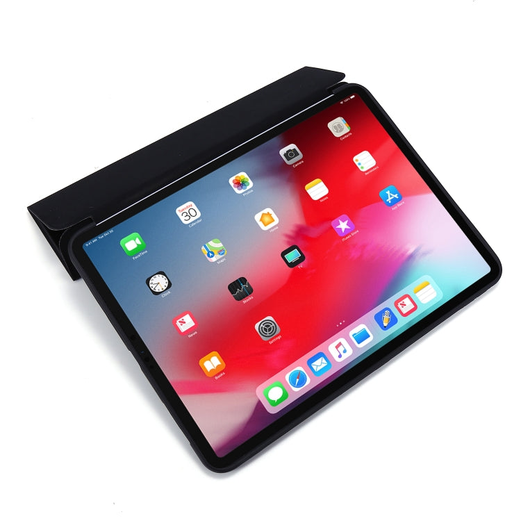 For iPad Pro 11 2022 / 2021 3-folding Horizontal Flip PU Leather + Honeycomb TPU Shockproof Tablet Case with Holder(Navy Blue) - iPad Pro 11 (2022/2021) Cases by buy2fix | Online Shopping UK | buy2fix