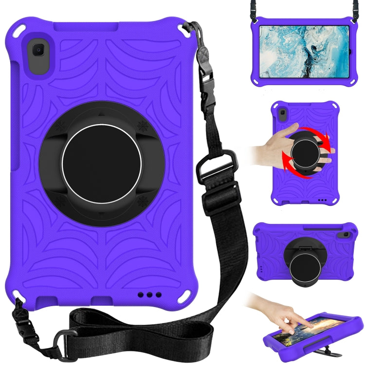 For Lenovo Tab M8 FHD TB-8505F / TB-8705X 8.0 inch Spider King EVA Protective Case with Adjustable Shoulder Strap & Holder(Purple) - Lenovo by buy2fix | Online Shopping UK | buy2fix