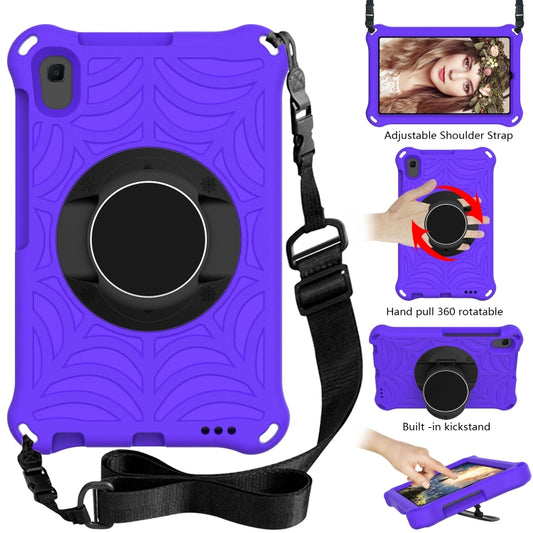 For Lenovo Tab M8 FHD TB-8505F / TB-8705X 8.0 inch Spider King EVA Protective Case with Adjustable Shoulder Strap & Holder(Purple) by buy2fix