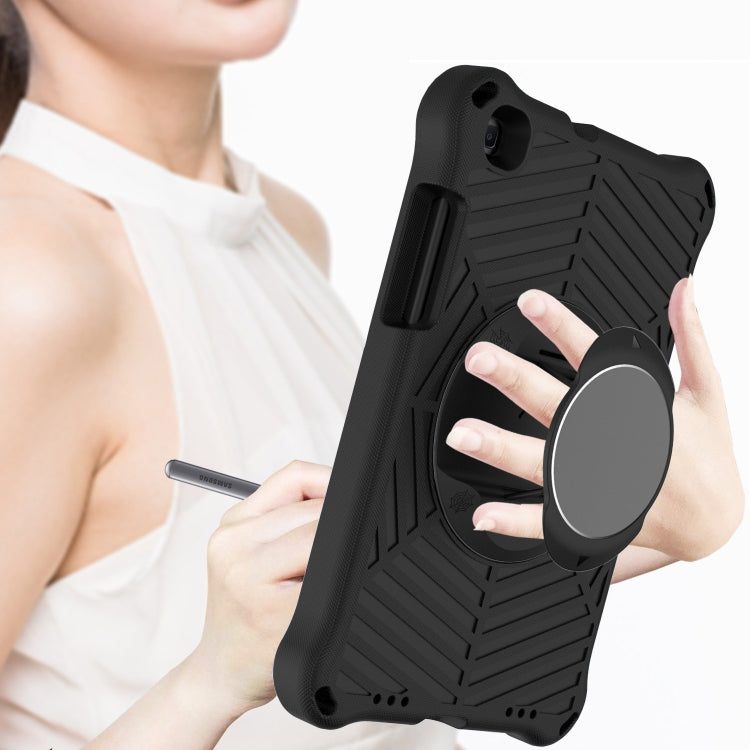 For Samsung Galaxy Tab A 8.0 2019 SM-T290 / SM-T295 Spider King EVA Protective Case with Adjustable Shoulder Strap & Holder(Black) - Other Galaxy Tab PC by buy2fix | Online Shopping UK | buy2fix