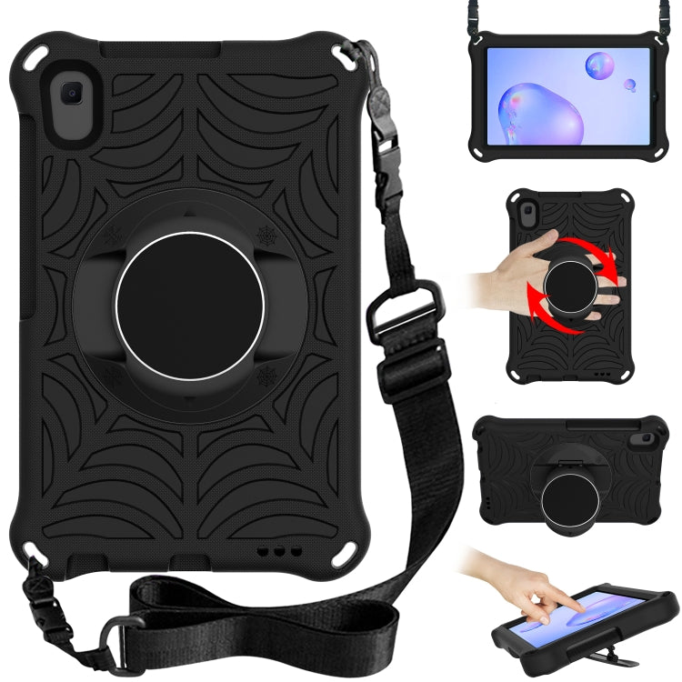 For Samsung Galaxy Tab A 8.4 2020 SM-T307U Spider King EVA Protective Case with Adjustable Shoulder Strap & Holder(Black) - Tab A 8.4 (2020) by buy2fix | Online Shopping UK | buy2fix