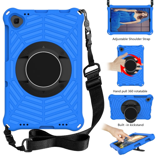 For Samsung Galaxy Tab A 10.1 2019 SM-T515 / SM-T510 & Lenovo Tab M10 FHD Plus 2nd Gen 10.3 inch TB-X606 Spider King EVA Protective Case with Adjustable Shoulder Strap & Holder(Blue) by buy2fix