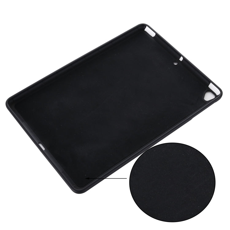 Solid Color Liquid Silicone Dropproof Full Coverage Protective Case For iPad Air / 9.7 2017 / 9.7 2018 / Pro 9.7(Black) - iPad 9.7 (2018) & (2017) Cases by buy2fix | Online Shopping UK | buy2fix