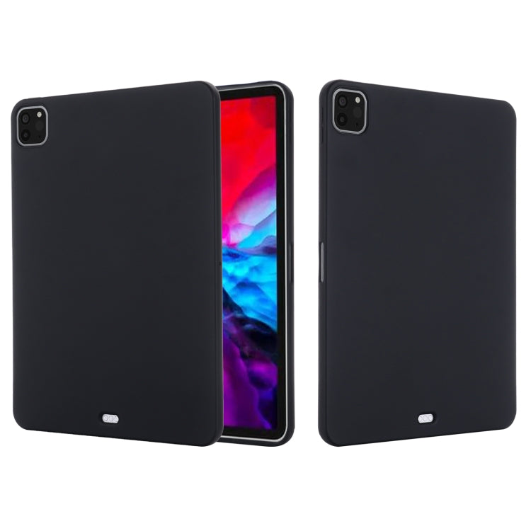 For iPad Pro 11 2018 / 2020 Solid Color Liquid Silicone Dropproof Full Coverage Protective Tablet Case(Black) - iPad Pro 11 (2020) Cases by buy2fix | Online Shopping UK | buy2fix