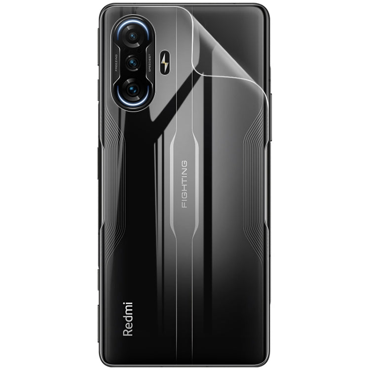 For Xiaomi Redmi K40 Gaming 2 PCS IMAK 0.15mm Curved Full Screen Protector Hydrogel Film Back Protector - by imak | Online Shopping UK | buy2fix