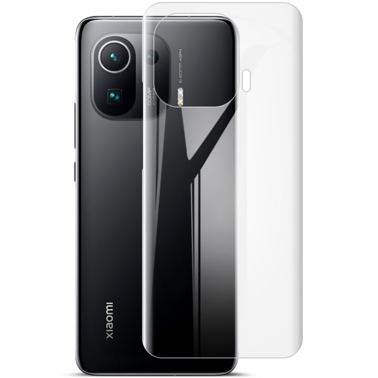 For Xiaomi Mi 11 Pro 2 PCS IMAK 0.15mm Curved Full Screen Protector Hydrogel Film Back Protector - by imak | Online Shopping UK | buy2fix