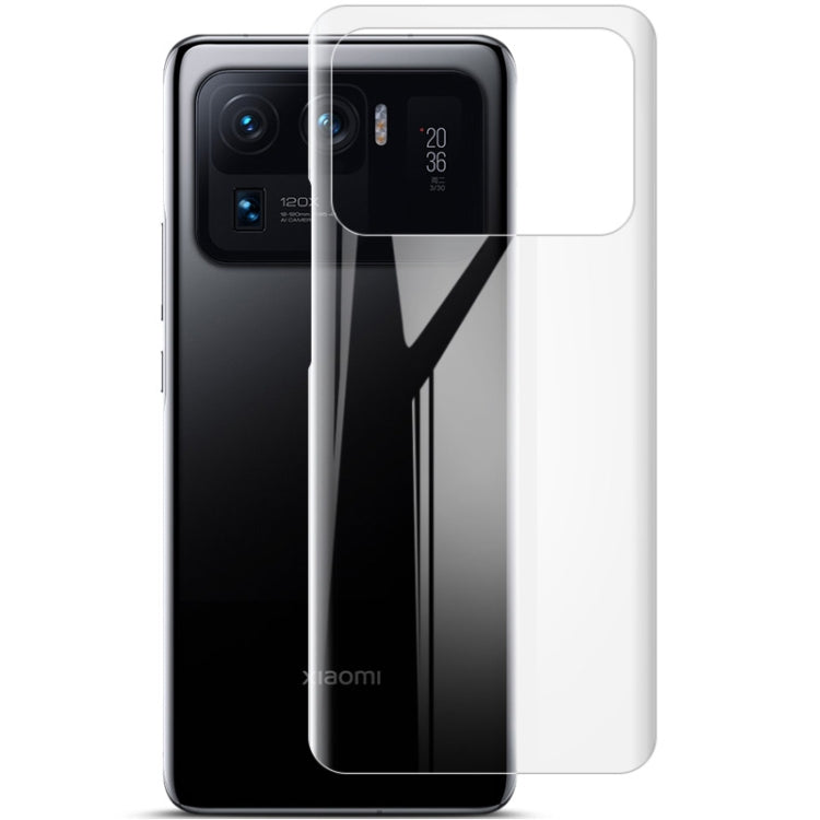 For Xiaomi Mi 11 Ultra 2 PCS IMAK 0.15mm Curved Full Screen Protector Hydrogel Film Back Protector - by imak | Online Shopping UK | buy2fix