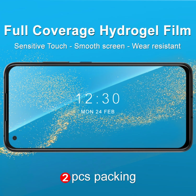 For Asus Zenfone 8 ZS590KS 2 PCS IMAK Curved Full Screen Hydrogel Film Front Protector - ASUS Tempered Glass by imak | Online Shopping UK | buy2fix