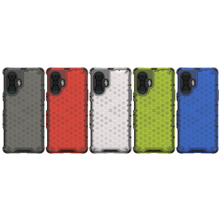 For Xiaomi Redmi K40 Gaming Shockproof Honeycomb PC + TPU Protective Case(Red) - Xiaomi Cases by buy2fix | Online Shopping UK | buy2fix