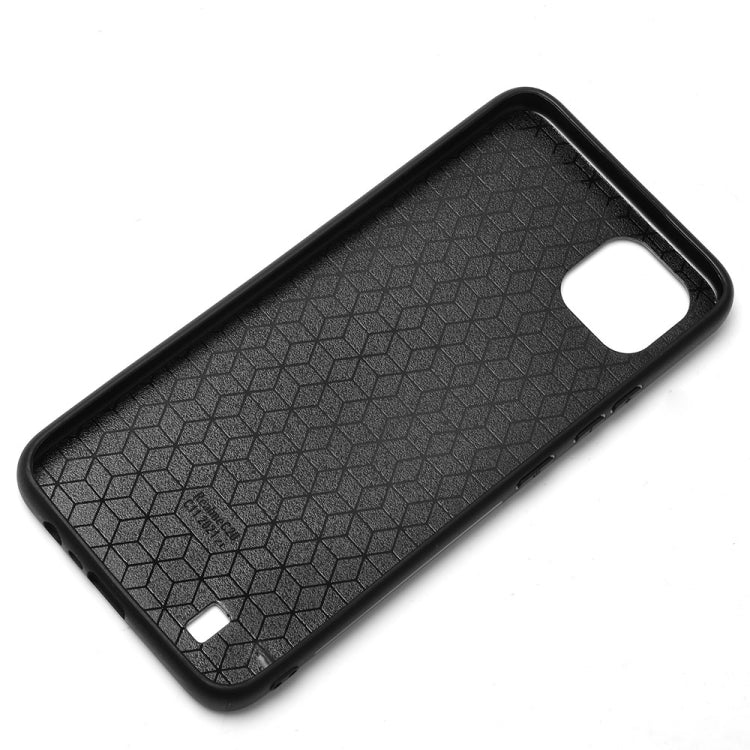 For OPPO Realme C11 2021 / Realme C20 Shockproof Sewing Cow Pattern Skin PC + PU + TPU Case(Black) - Realme Cases by buy2fix | Online Shopping UK | buy2fix