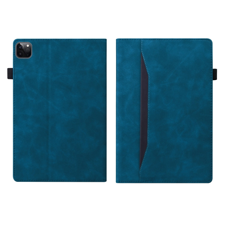 For iPad Pro 11 2022 / 2021 & 2018 / Air 2020 10.9 Business Shockproof Horizontal Flip Leather Tablet Case with Holder & Card Slots & Photo Frame & Pen Slot & Sleep / Wake-up Function(Blue) - iPad Pro 11 (2022/2021) Cases by buy2fix | Online Shopping UK | buy2fix